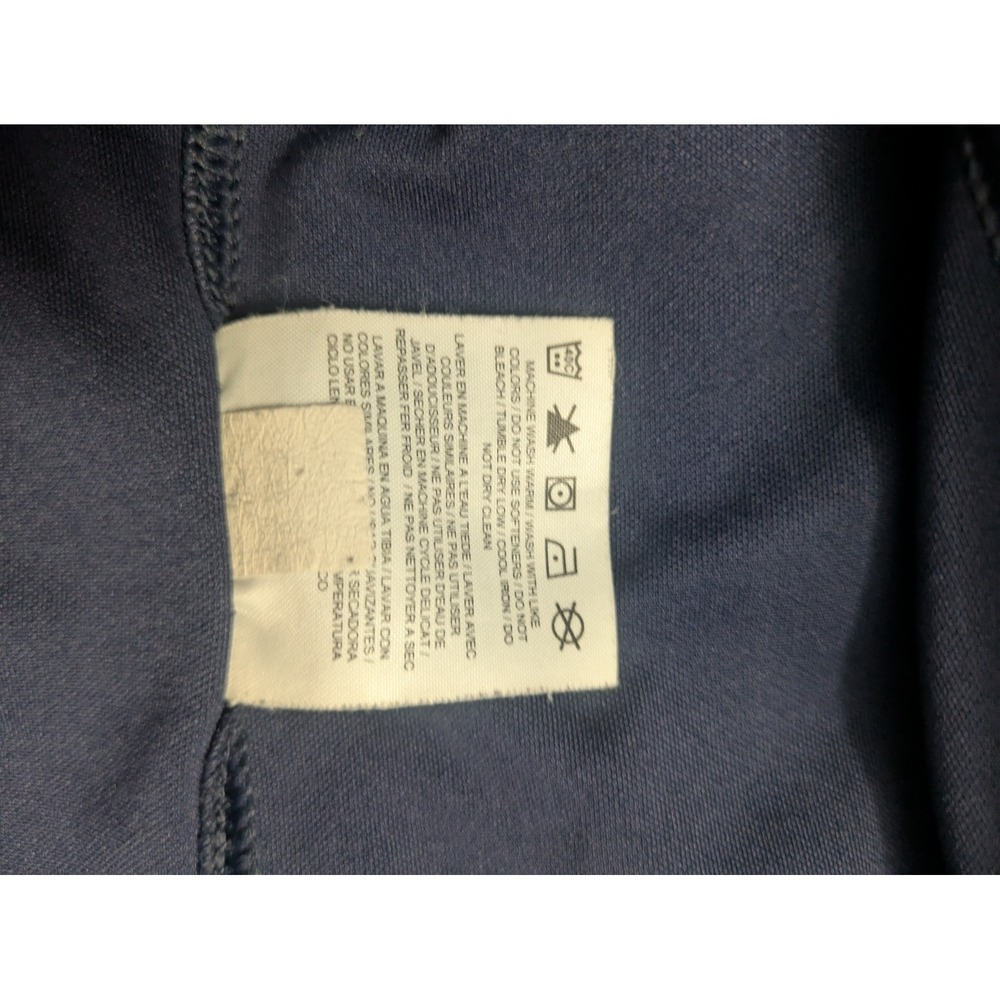Nike Golf Tour Performance Dri-FIT Polo Shirt Mens Small Navy Blue Short Sleeve - Picture 6 of 6